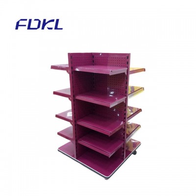 Convenience custom business promotion pop display stand floating shelves